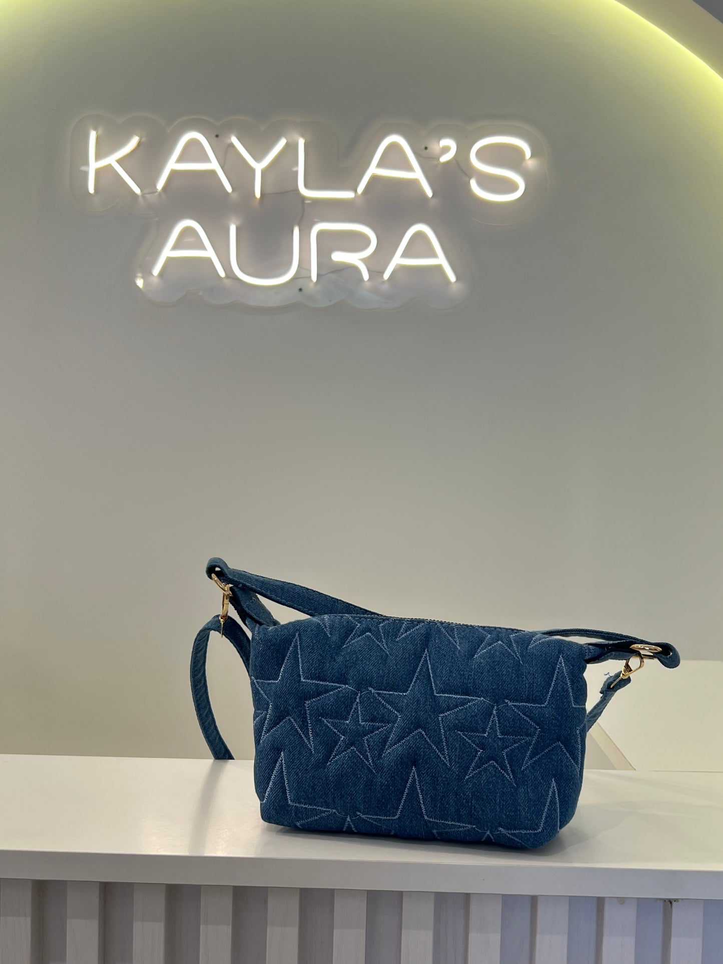 The Celestial Denim Bag