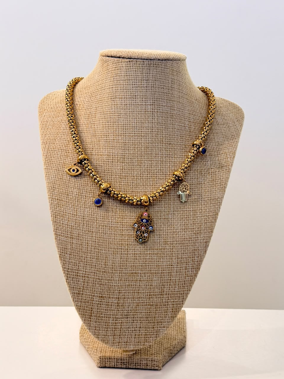 The Golden Amulet Choker