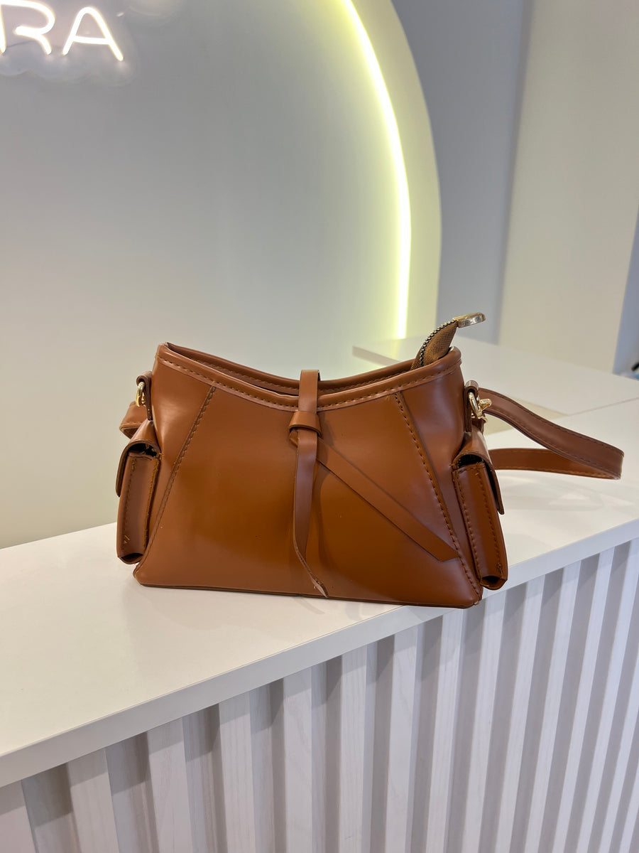 The Knot-Detail Satchel Duo