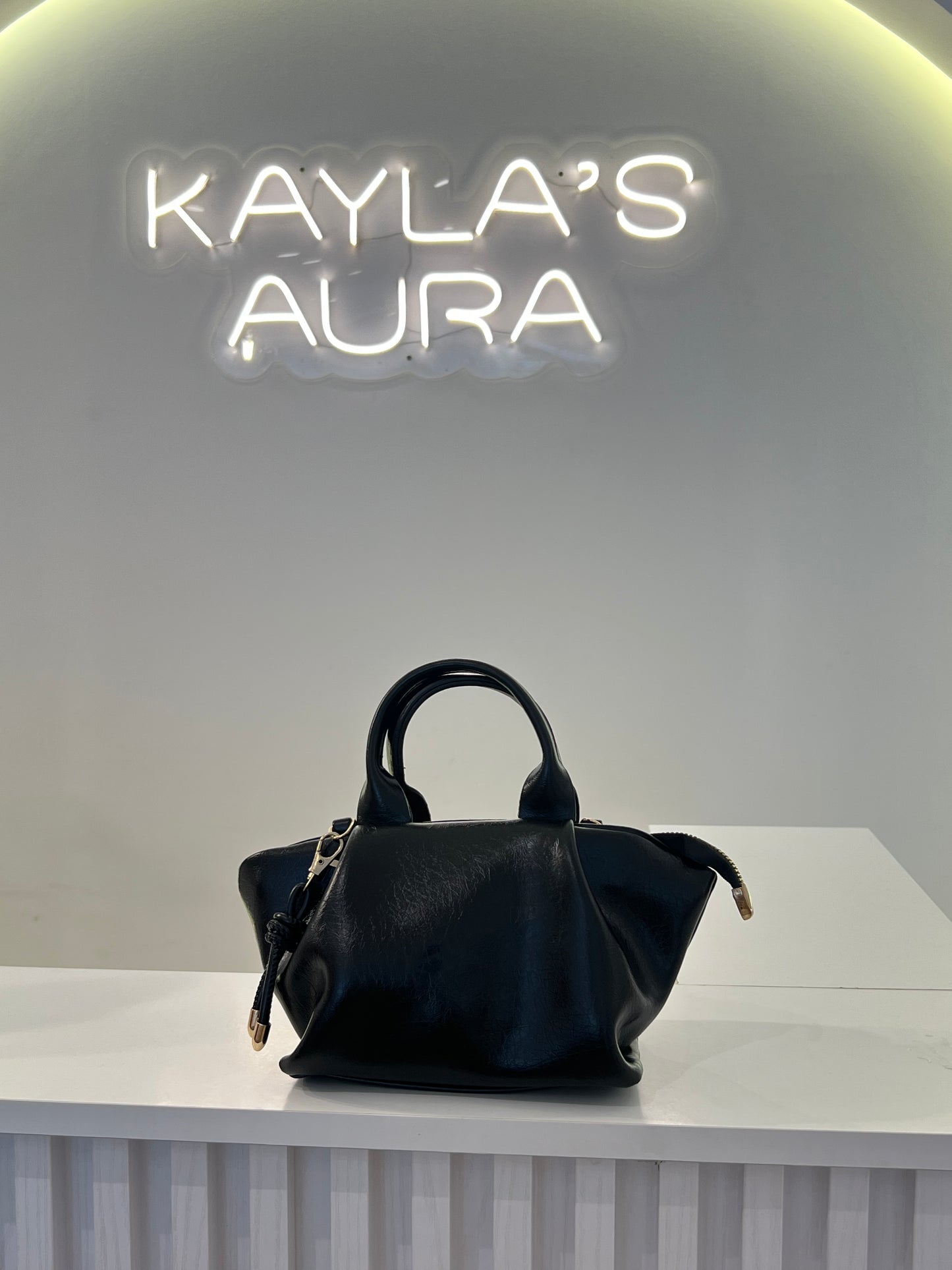 The High-Shine Slouchy Satchel