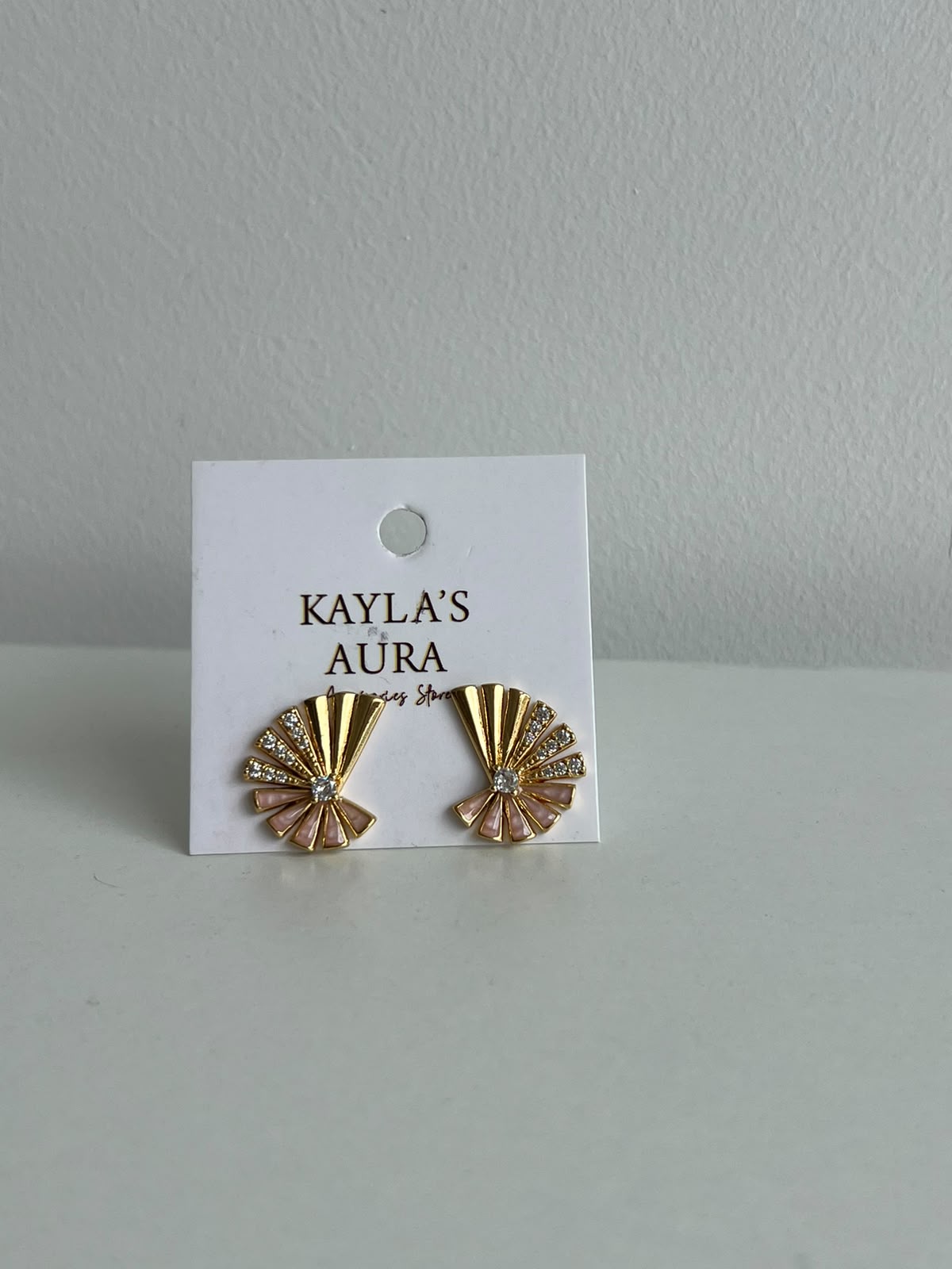 The Deco Fan Studs