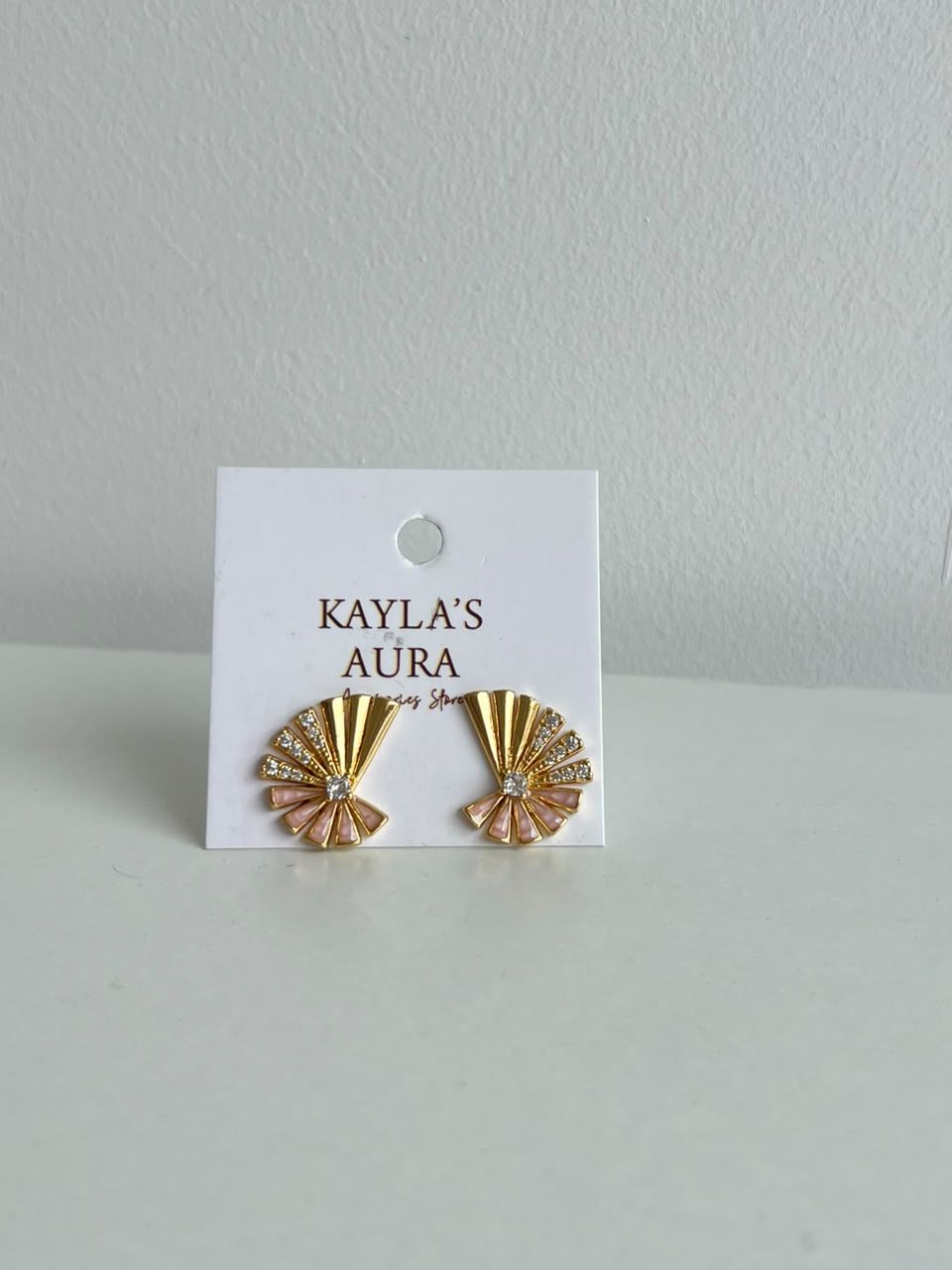 The Deco Fan Studs