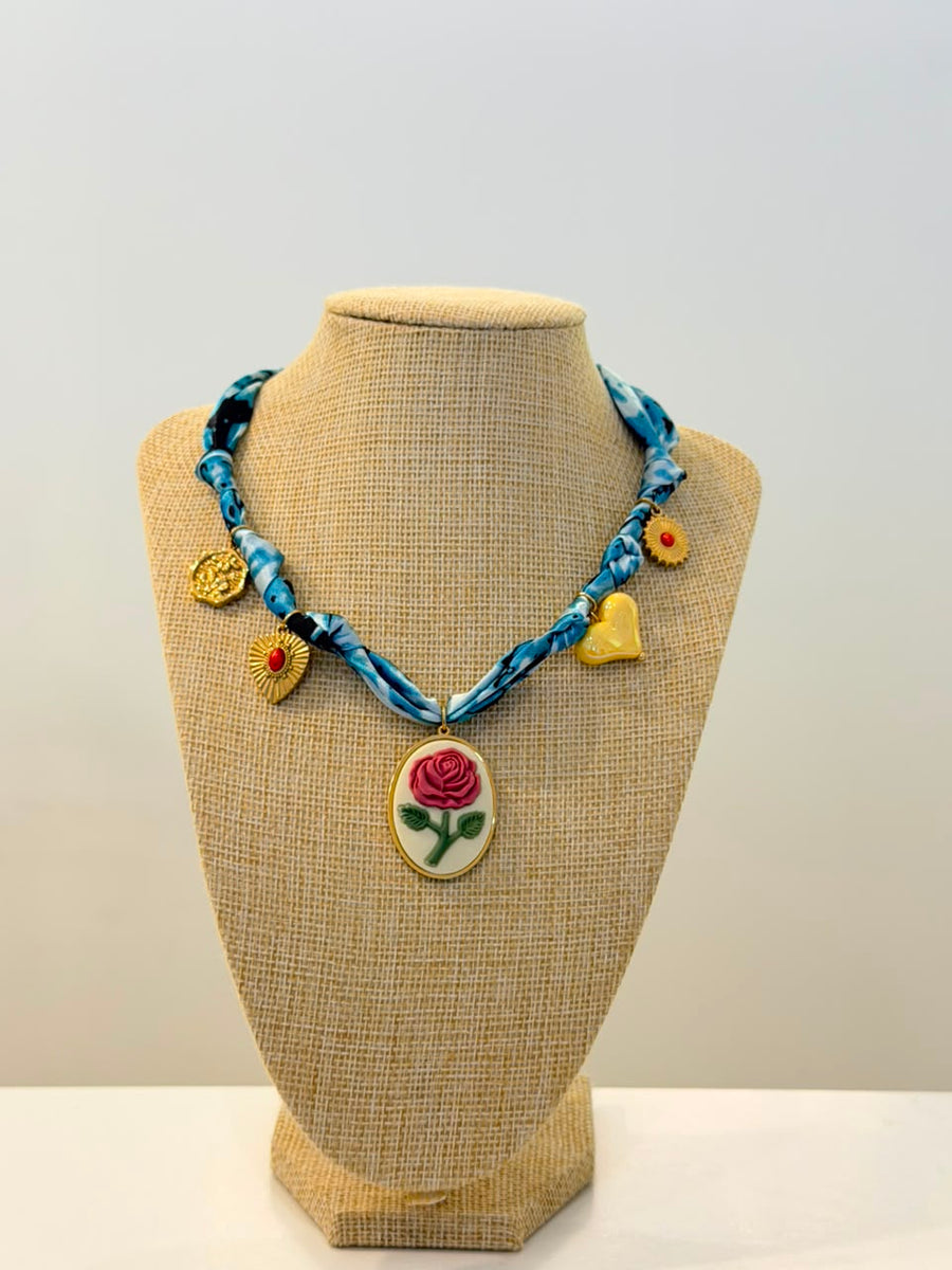 The Cameo Rose Choker